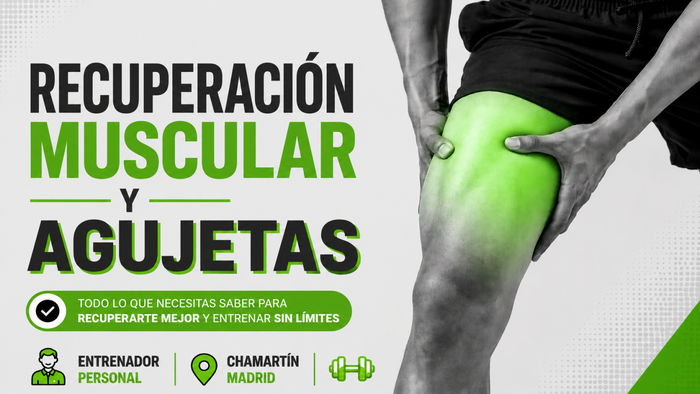 Recuperación muscular en Madrid con Marcos Martín, entrenador personal en Chamartín