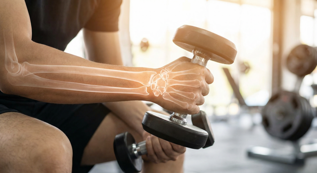 Entrenamiento de fuerza para huesos y osteoporosis en Madrid con Marcos Martín, entrenador personal Yoofit Chamartín