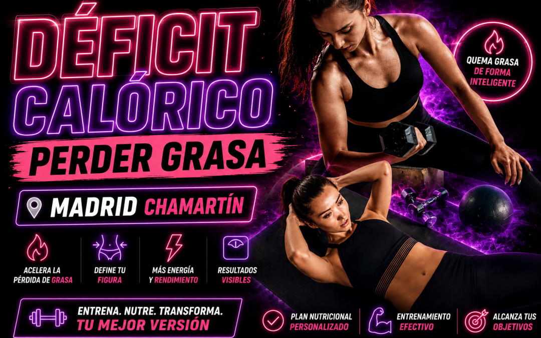Déficit calórico en Madrid: cuánto necesitas realmente para perder grasa sin perder músculo