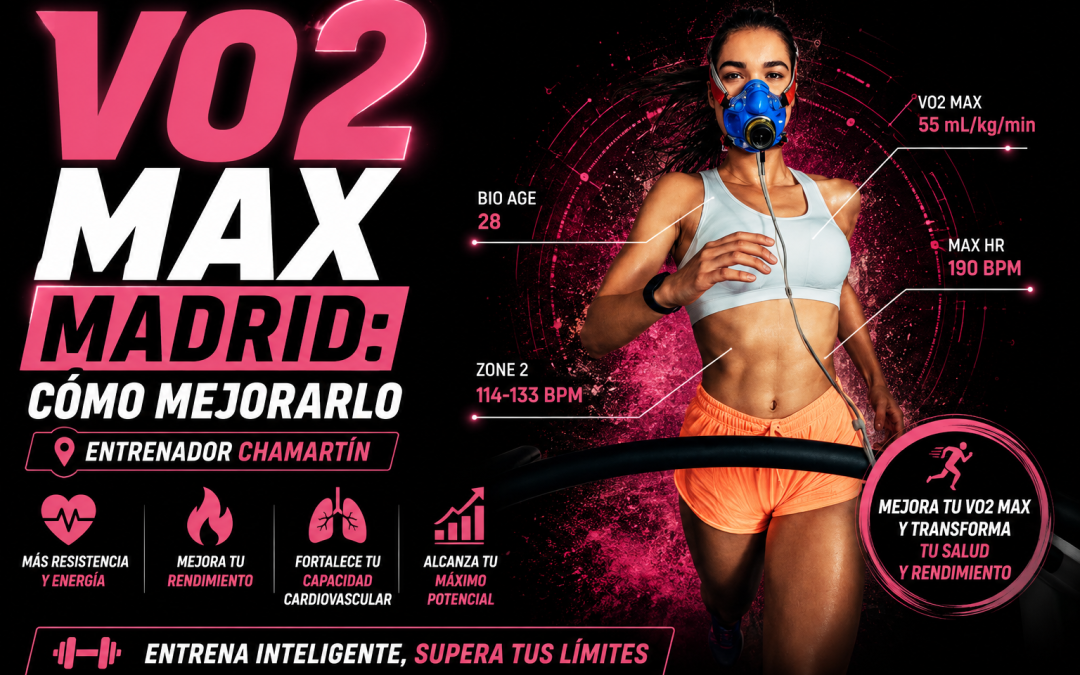 VO2 max en Madrid: el número de tu reloj que predice cuántos años vivirás — y el plan para mejorarlo en 8 semanas en Chamartín
